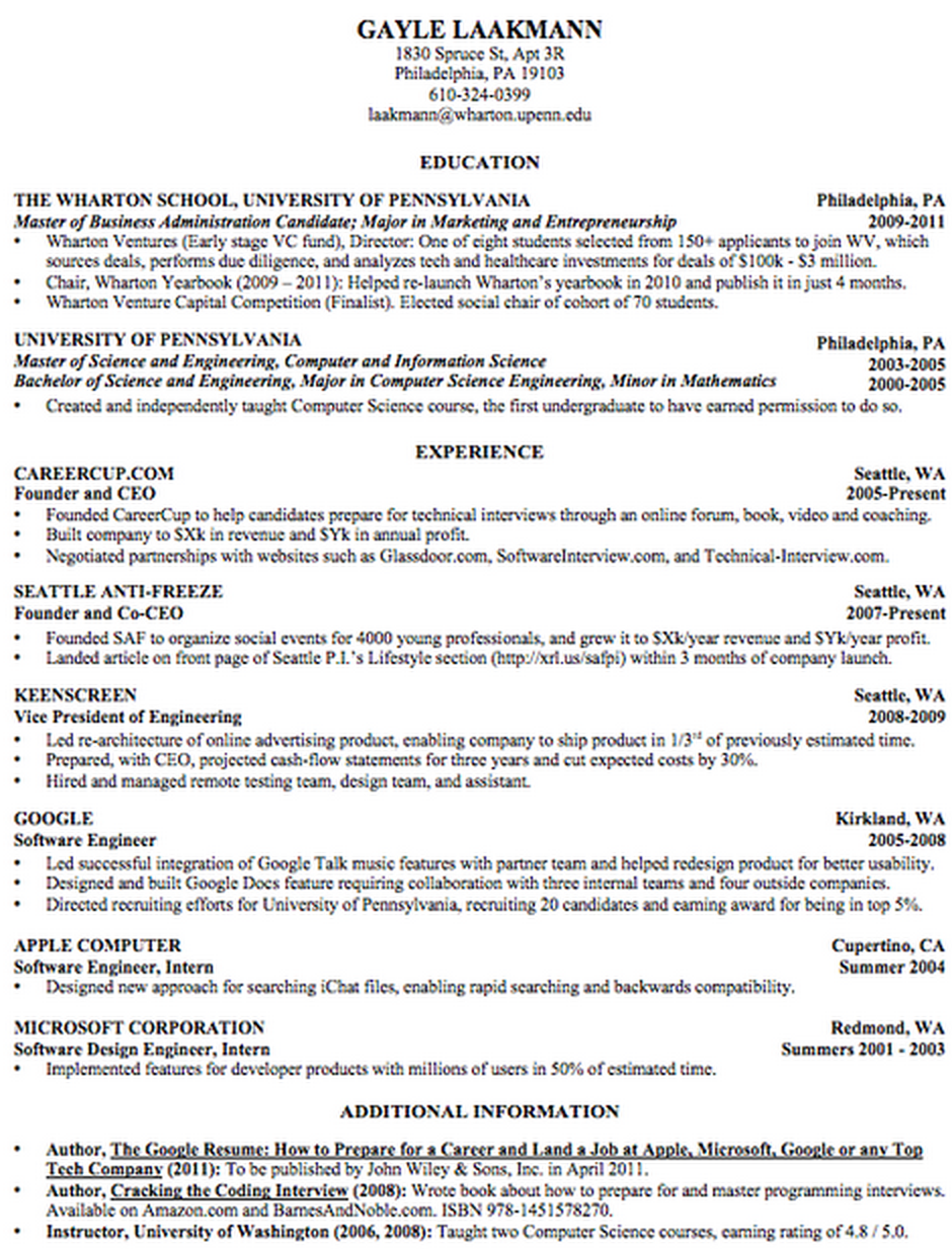 Which resume format to use